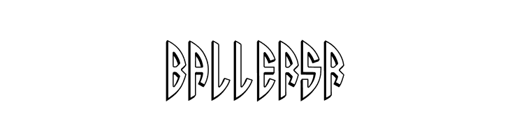 Round_3D_Monogram_Right  Free Fonts Download