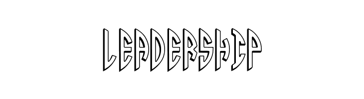 Round_3D_Monogram_Right  Free Fonts Download