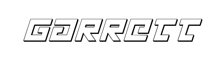 Uno Estado 3D Italic  Free Fonts Download