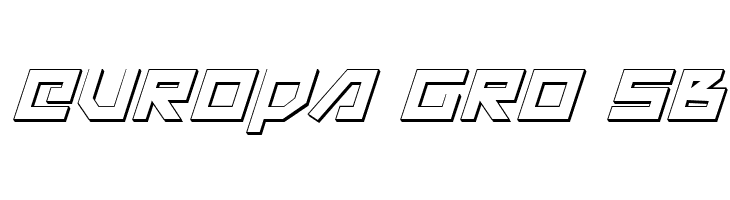 Uno Estado 3D Italic  Free Fonts Download