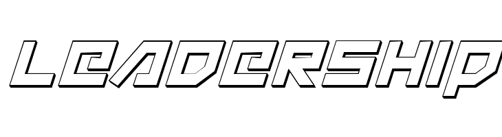 Uno Estado 3D Italic  Free Fonts Download