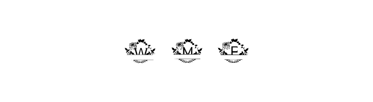 GELICIA MONOGRAM  Free Fonts Download
