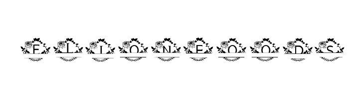 GELICIA MONOGRAM  Free Fonts Download