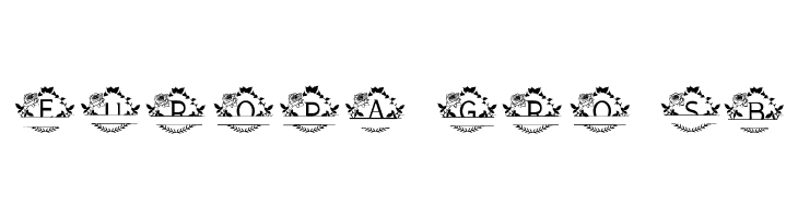 GELICIA MONOGRAM  Free Fonts Download