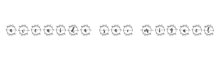 Wedding Monogram  Free Fonts Download