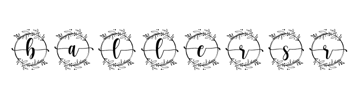 Wedding Monogram  Free Fonts Download