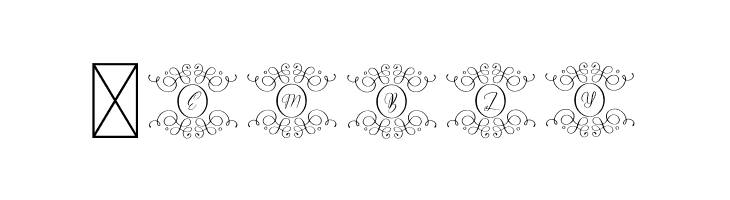 Swirl Monogram  Free Fonts Download