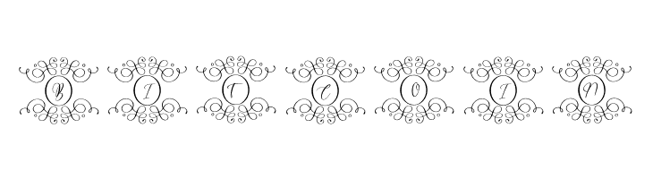 Swirl Monogram  Free Fonts Download