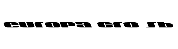 U.S.A. Left  Free Fonts Download