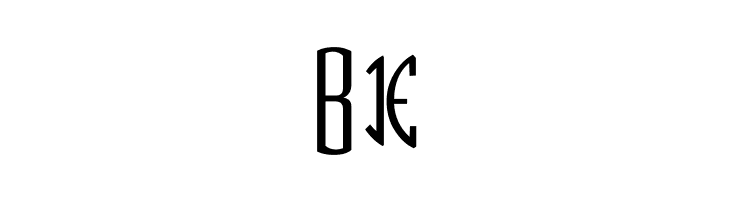 Monogram Panhellenica Left  Free Fonts Download