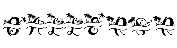 Summer Monogram (Monogram)  Free Fonts Download