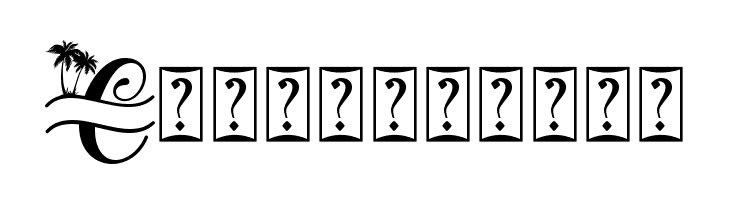 Summer Monogram (Monogram)  Free Fonts Download