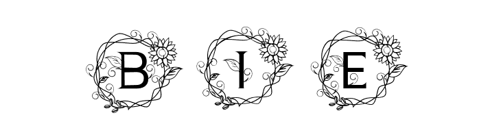 MONOGRAM NATURE  Free Fonts Download