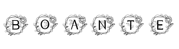 MONOGRAM NATURE  Free Fonts Download