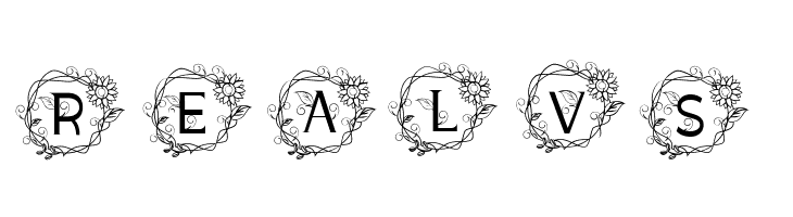 MONOGRAM NATURE  Free Fonts Download