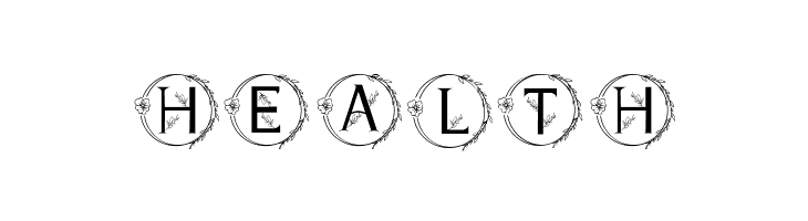 MONOGRAM LEAVES  Free Fonts Download