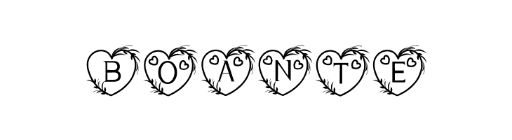Monogram Sweet Love  Free Fonts Download