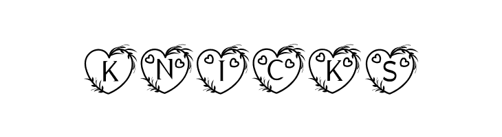 Monogram Sweet Love  Free Fonts Download