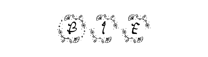 Meilin Chinese Monogram Regular  Free Fonts Download