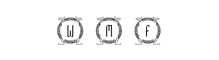 Shion Chinese Monogram  Free Fonts Download