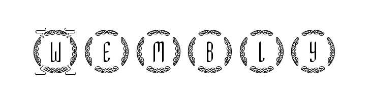 Shion Chinese Monogram  Free Fonts Download