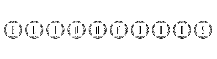 Shion Chinese Monogram  Free Fonts Download