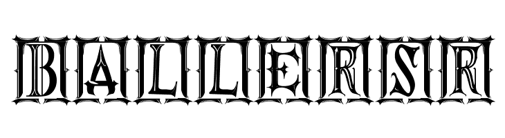 Gothic Kapital St  Free Fonts Download