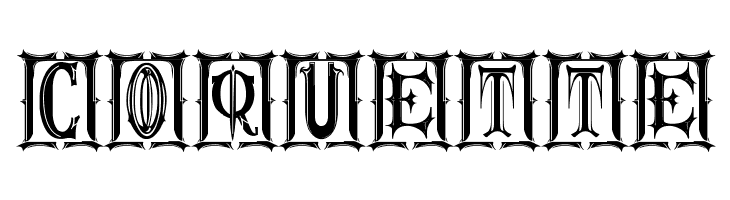 Gothic Kapital St  Free Fonts Download