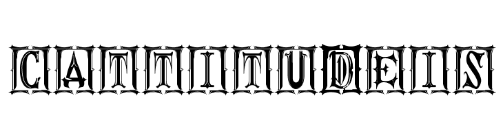 Gothic Kapital St  Free Fonts Download