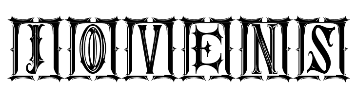 Gothic Kapital St  Free Fonts Download