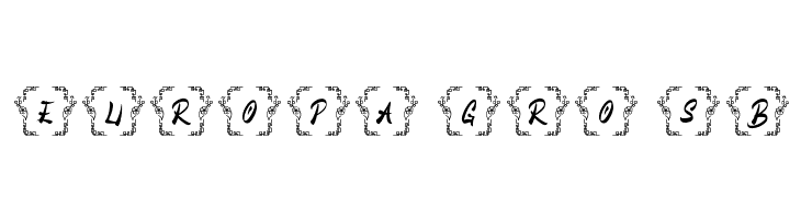 Goan Chinese Monogram Regular  Free Fonts Download