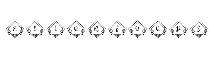 Yokata Chinese Monogram Regular  Free Fonts Download