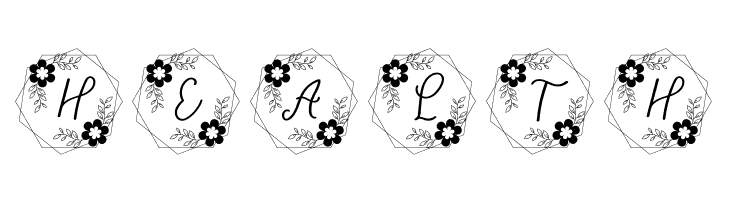 Wedding Flower  Free Fonts Download