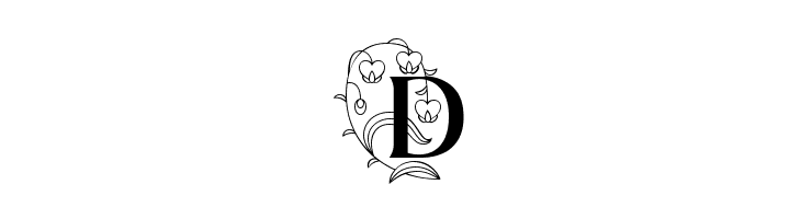 TT Ramillas Initials Trl Md  Free Fonts Download