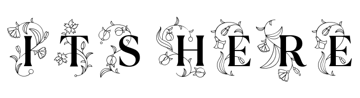 TT Ramillas Initials Trl Md  Free Fonts Download