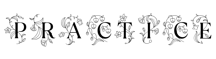 TT Ramillas Initials Trl Var  Free Fonts Download