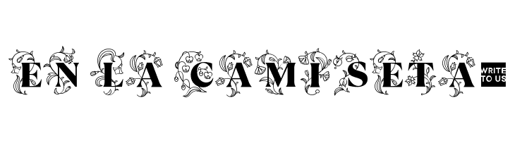 TT Ramillas Initials Trl Blc  Free Fonts Download