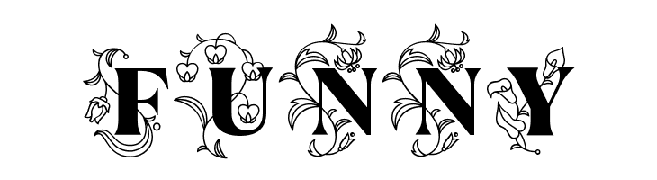 TT Ramillas Initials Trl Blc  Free Fonts Download