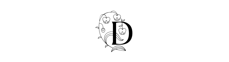 TT Ramillas Initials Trl Rg  Free Fonts Download