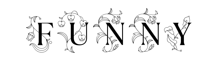 TT Ramillas Initials Trl Rg  Free Fonts Download