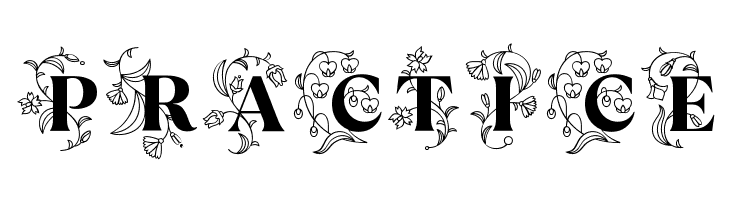 TT Ramillas Initials Trl XBd  Free Fonts Download