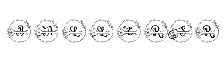 Rose Monogram  Free Fonts Download