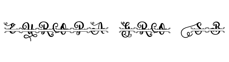 Rose Monogram  Free Fonts Download