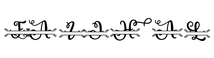 Rose Monogram  Free Fonts Download