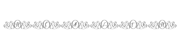 Luxury Monogram  Free Fonts Download