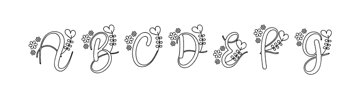 Alissa Monogram  Free Fonts Download