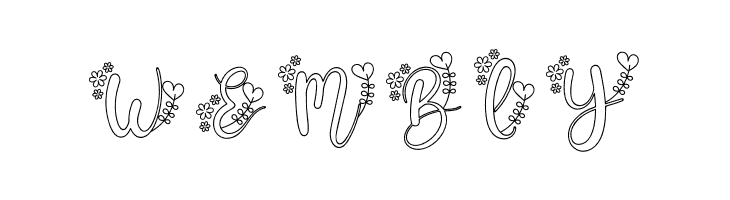 Alissa Monogram  Free Fonts Download