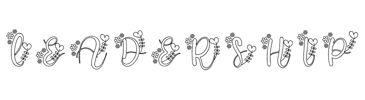 Alissa Monogram  Free Fonts Download