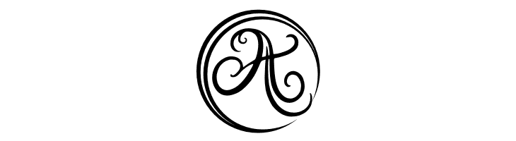 Austy Monogram  Free Fonts Download