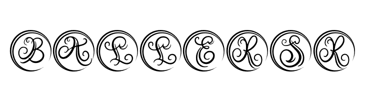 Austy Monogram  Free Fonts Download